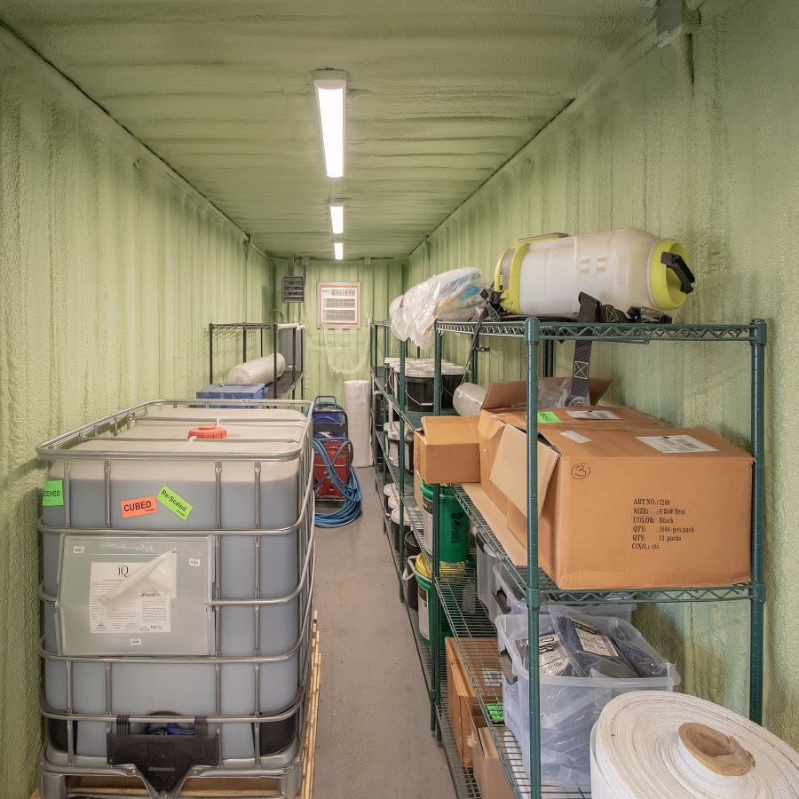Custom Storage & Processing units for an Organics Company - Royal Ace Storage