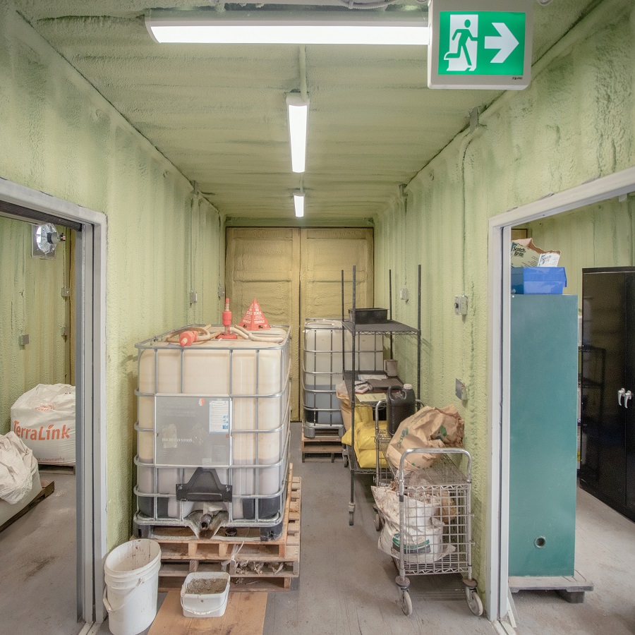 Custom Storage & Processing units for an Organics Company - Royal Ace Storage