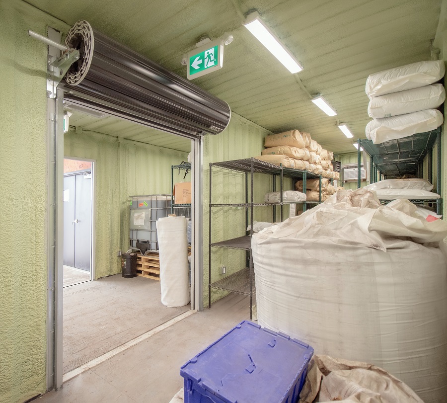 Custom Storage & Processing units for an Organics Company - Royal Ace Storage