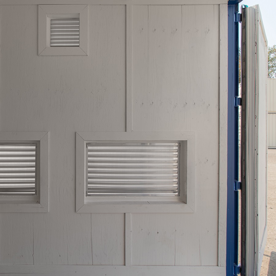 40’ Custom Equipment Housing Unit - Royal Ace Storage