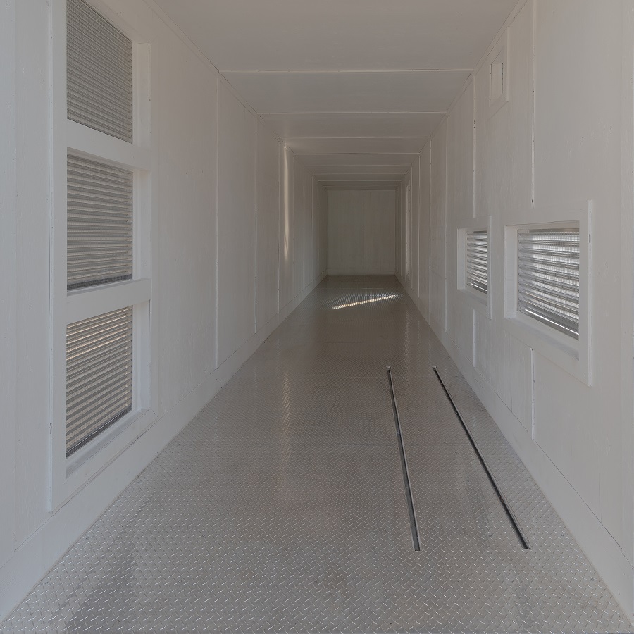 40’ Custom Equipment Housing Unit - Royal Ace Storage