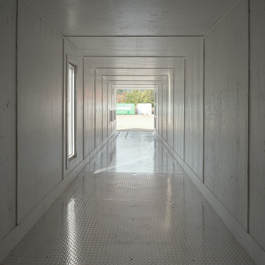 40’ Custom Equipment Housing Unit - Royal Ace Storage