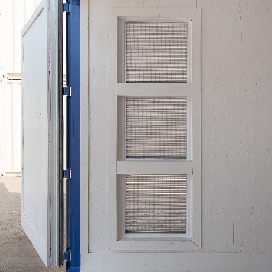 40’ Custom Equipment Housing Unit - Royal Ace Storage