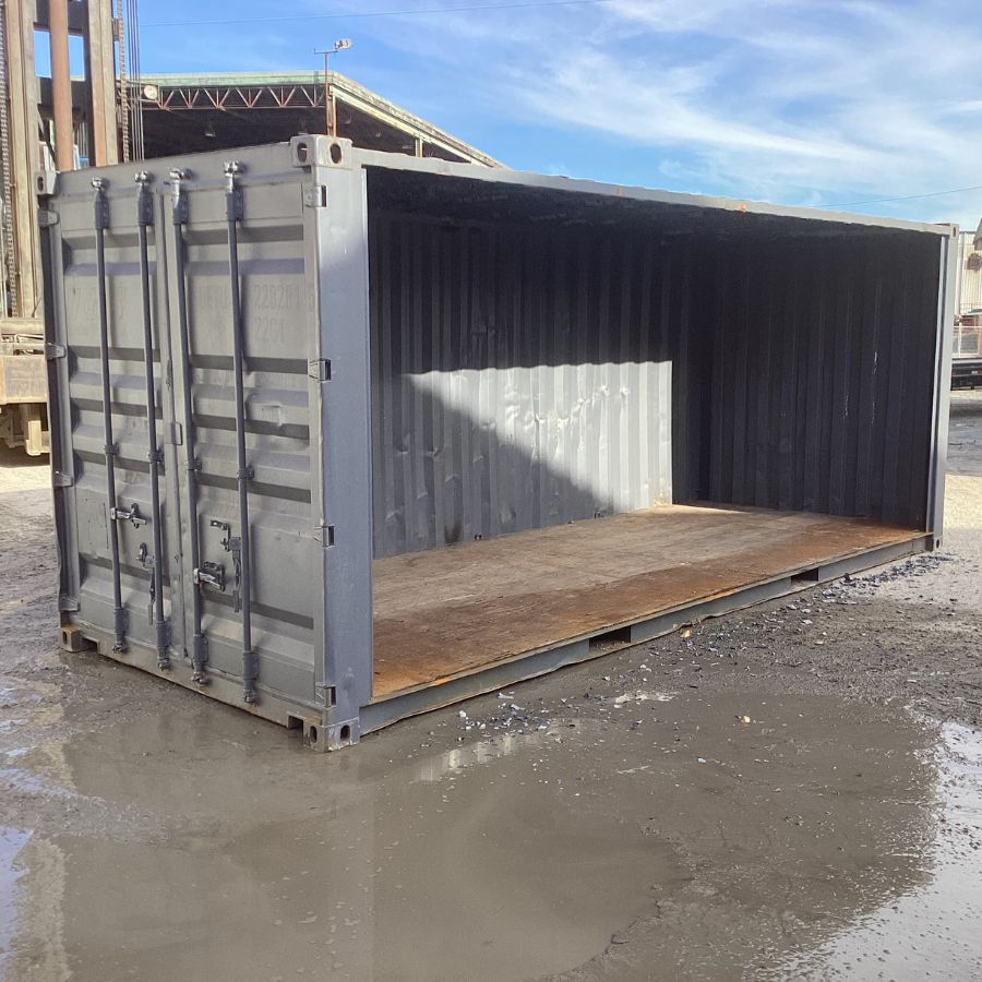 20′ Used “Open-Face” Shipping Container (Special) - Royal Ace Storage
