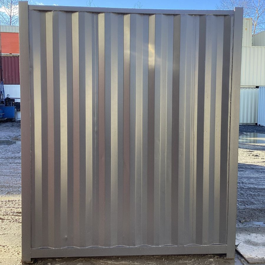 25’HC Used Shipping Container (Painted Slate Grey) - Royal Ace Storage