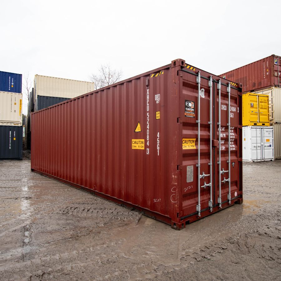 30’HC New Cut-Down Shipping Container - Royal Ace Storage