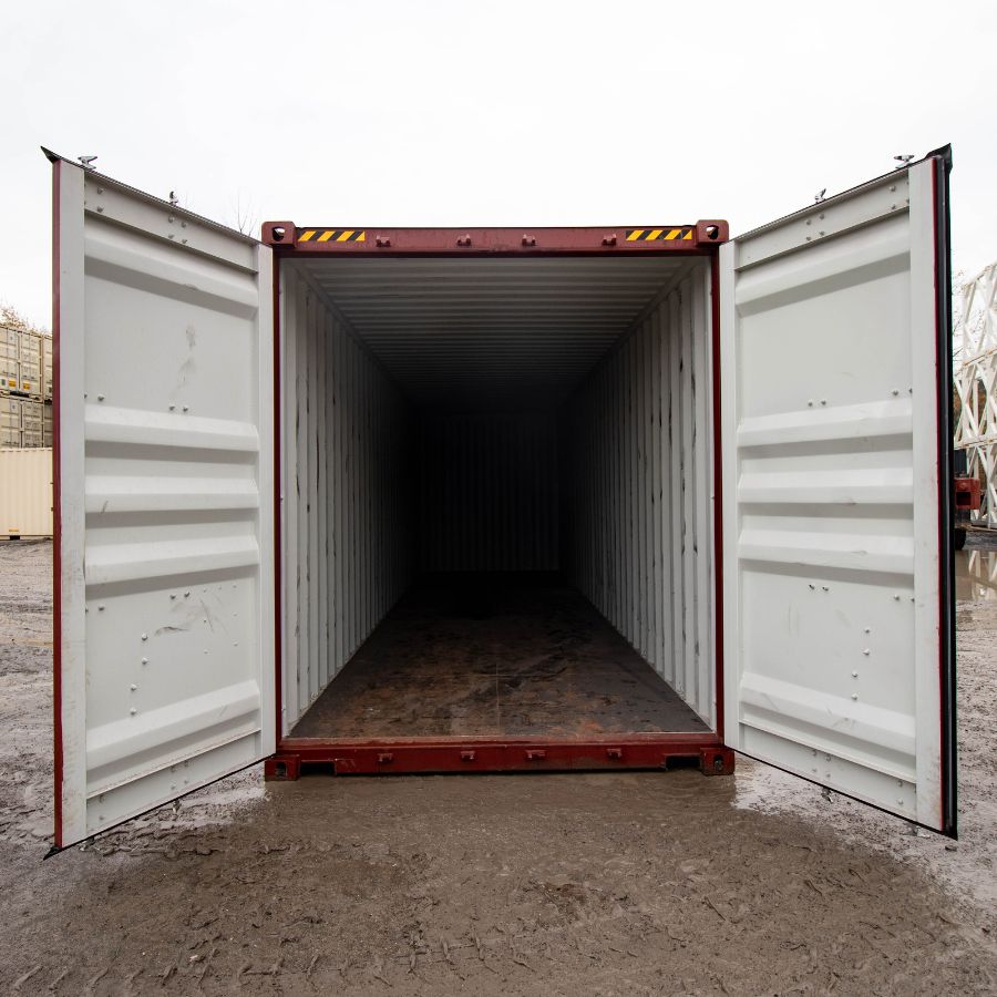 30’HC New Cut-Down Shipping Container - Royal Ace Storage