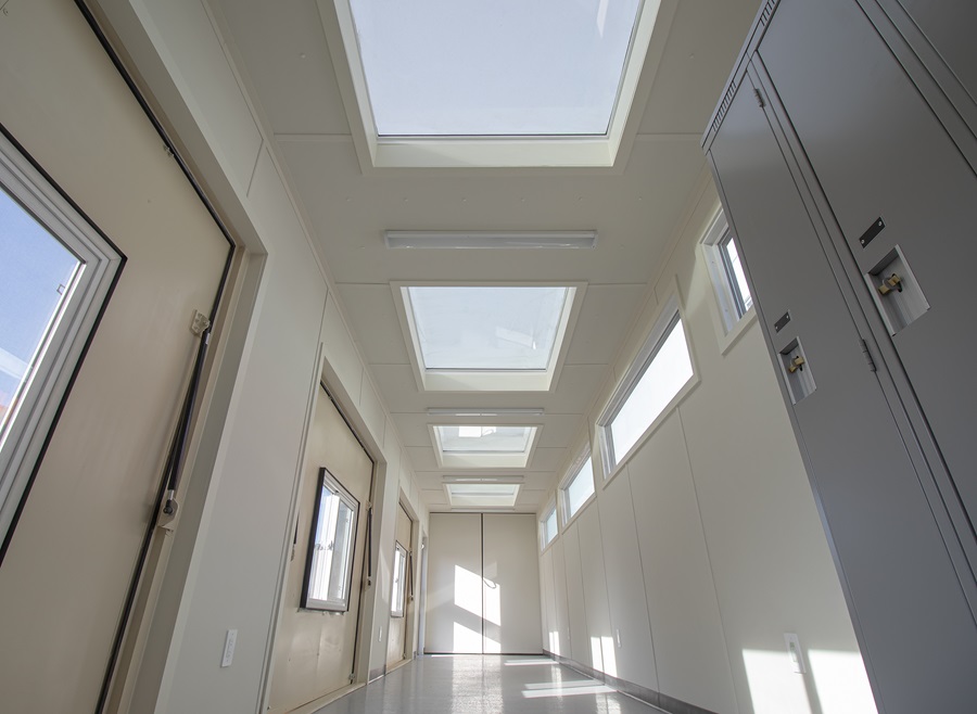 40’ Art Studio w/Flip up Doors - Royal Ace Storage